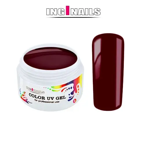 Gel UV colorat Inginails 5g – Dark Cherry