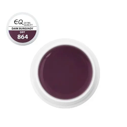 Gel UV Extra quality – 864 Dry – Dark Burgundy, 5g