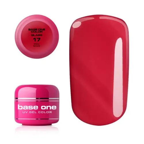 Gel UV Silcare Base One Color - Red Wine 17, 5g