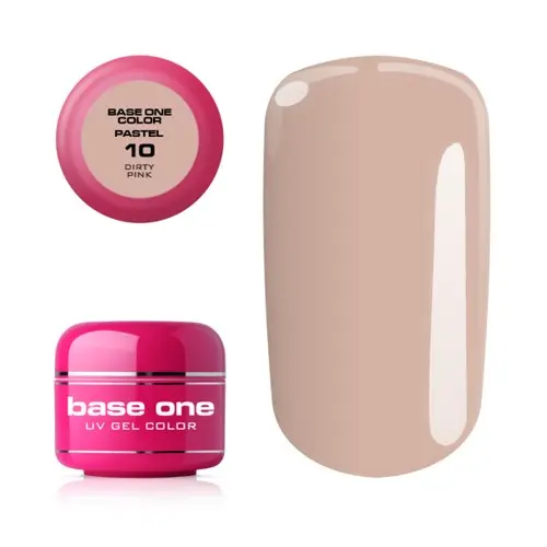 Gel UV Silcare Base One Pastel - Dirty Pink 10, 5g