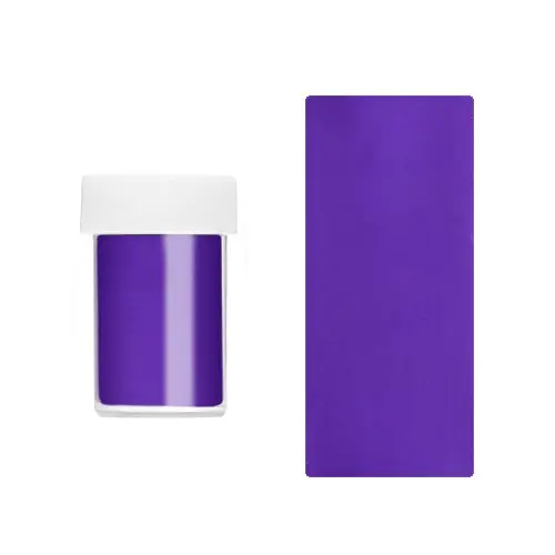 Folie decorativă pentru unghii - violet