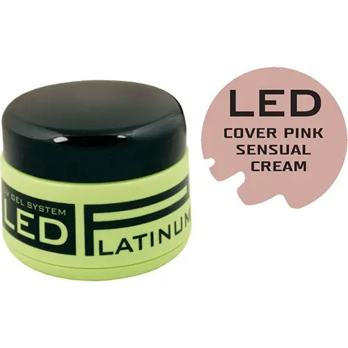 COVER PINK – gel camouflage LED – SENSUAL CREAM PINK, 40g