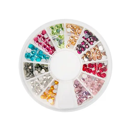 Cristale decorative SWAROVSKI pentru unghii – mix, 3mm