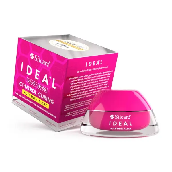Gel IDEAL UV/LED - Authentic clear Silcare 50g
