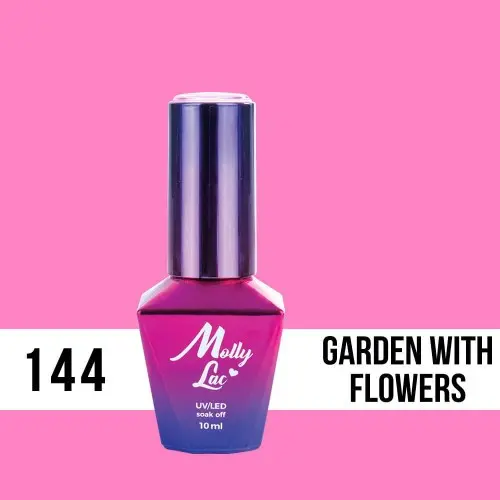 MOLLY LAC UV/LED gel Flamingo - Garden With Flowers 144, 10ml