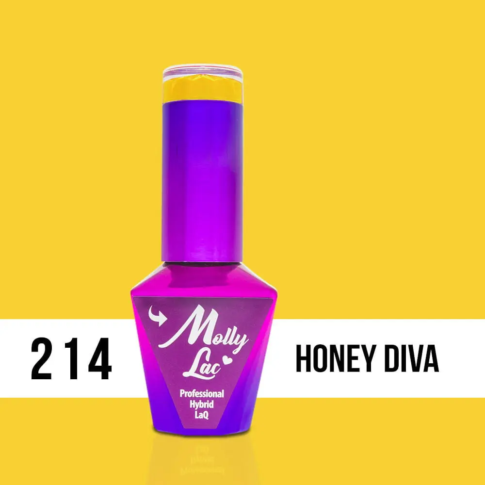 MOLLY LAC UV/LED Obsession - Honey Diva 214, 10ml