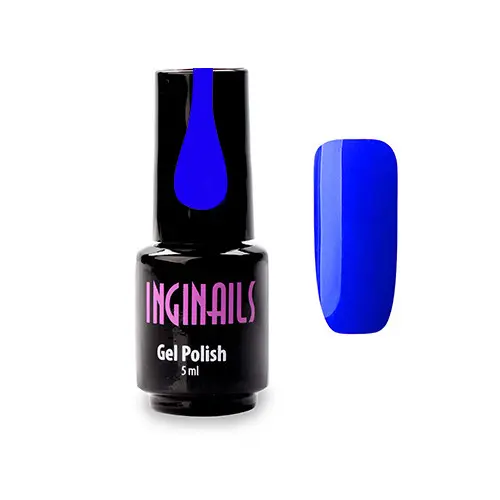 Gel colorat Inginails - Glass Blue 010, 5ml