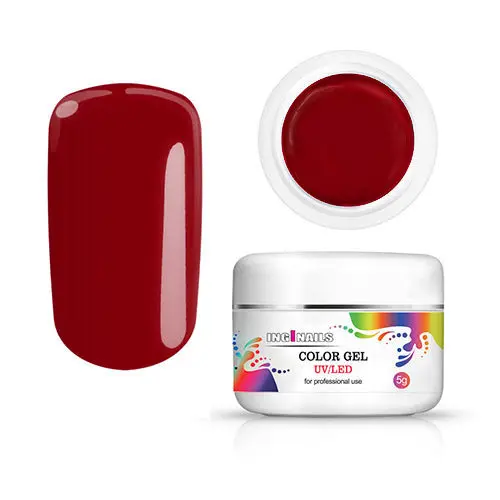 Inginails gel colorat UV/LED  - Ladybug Red, 5g