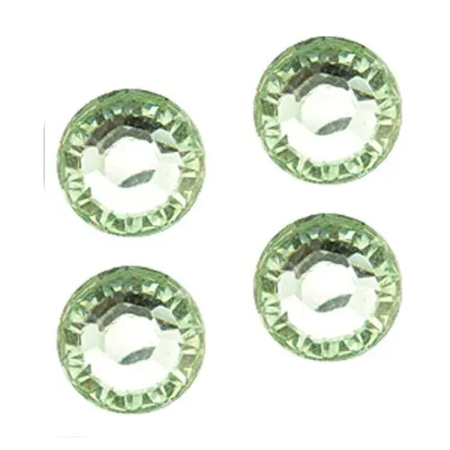 Cristale Swarovski pentru nail art 3mm - verde deschis 50buc