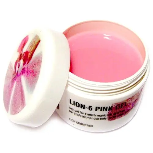 Gel French roz 40ml, Lion Cosmetics - gel de acoperire pentru manichiura French