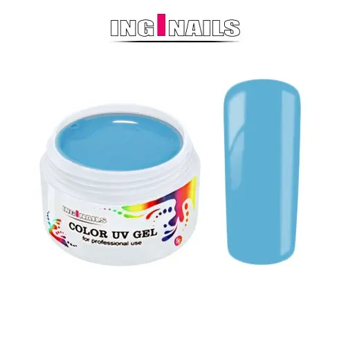 Gel UV colorat Inginails 5g – Pastel Blue