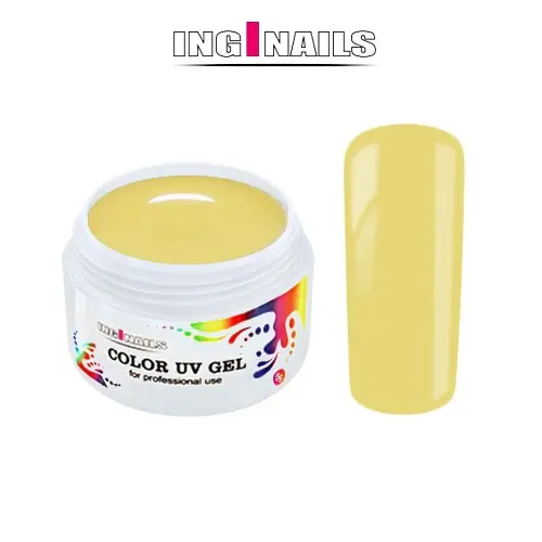 Gel UV colorat Inginails 5g – Pastel Yellow