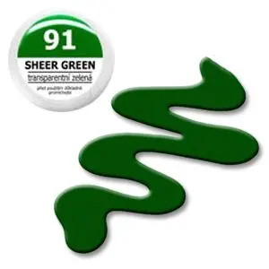 Gel UV colorat 5g – EBD 91 Sheer Green