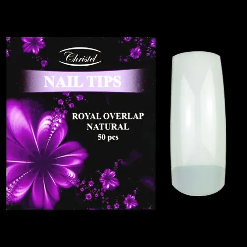 Royal Overlap culoare naturală, 50 buc - tipsuri unghii nr. 3