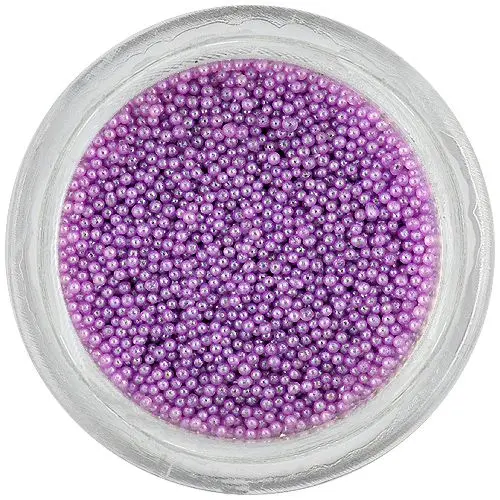 Perle decorative 0,5mm - mov pastel